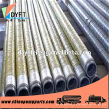 DN125 sand blasting rubber hose and spare parts for pump truck